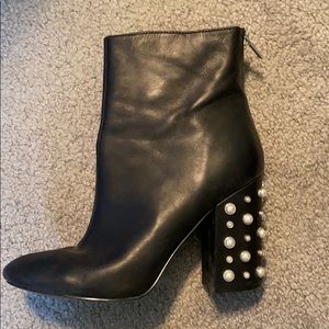 Ivanka Trump leather Heeled Booties